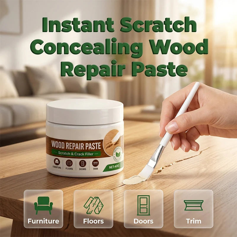 🏠Furniture & Floor Repair Paste – Works on tables, cabinets & wooden f ...