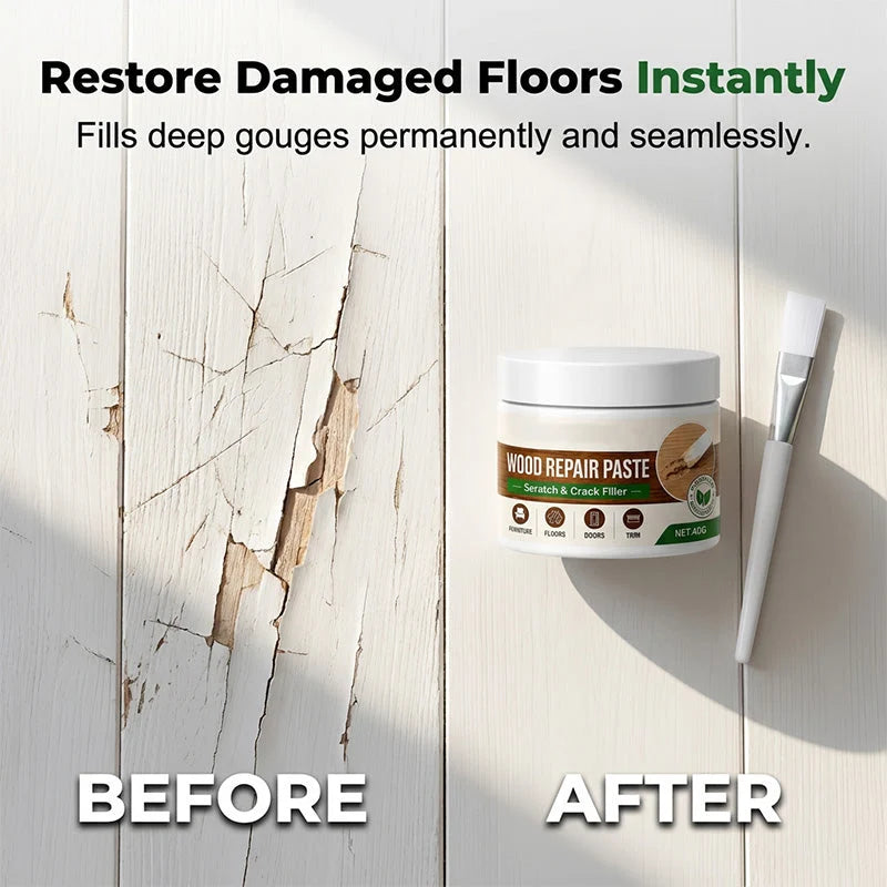 🏠Furniture & Floor Repair Paste – Works on tables, cabinets & wooden f ...
